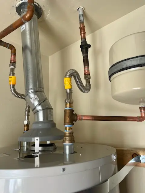 Water heater installation and plumbing repair in High Bank Landing
